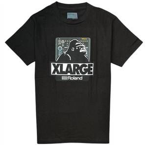 NEW ROLAND men's sound deck shirt in black